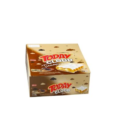 Elvan Today Cloud Cake Tiramisu 40 Gr. 24 Pieces (1 Box) - Buy Online on GoSupps.com