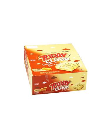 Elvan Today Cloud Cake Caramel 40Gr. 24 Pieces - Buy Online on GoSupps.com