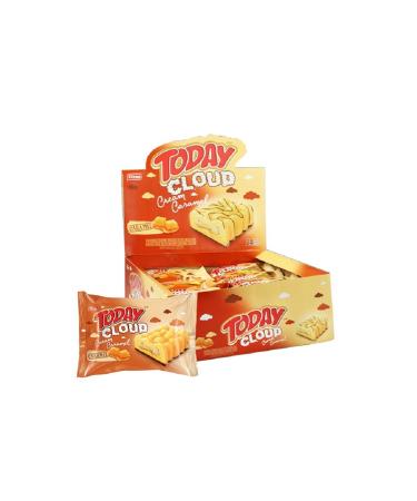 Elvan Today Cloud Cake Caramel 40Gr. 24 Pieces
