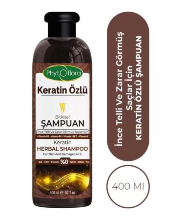 Phytoflora Keratin Essence Herbal Shampoo 400 ml