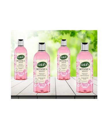 Dalan Botanica Shower Gel Peony 500 ml 4 pieces