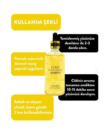 Veze 24k Gold Serum Miraculous Brightening Moisturizing and Repairing Serum (100ML) - Buy Online on GoSupps.com