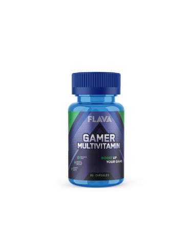 FLAVA Gamer Multivitamin - 60 Capsules