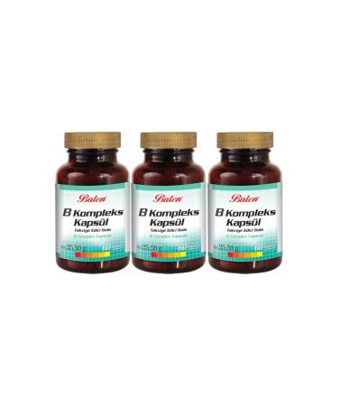 Balen B Complex 60 Capsules x 3 Pieces