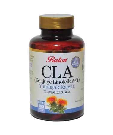 Balen Cla Safflower Oil Conjugated Linoleic Acid 100 Softgels