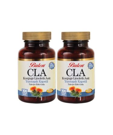 Balen Cla Conjugated Linoleic Acid 100 Softgels X 2 Pieces