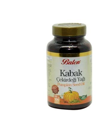Balen Pumpkin Seed Oil Capsule 100 Capsules Pumpkin Seed Oil Capsule 100 Capsules