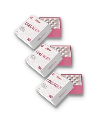 Balen Collagen Collagen Hydrolyzed Type 1 800 Mg 60 Tablets X 3 Pieces