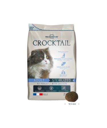 Pro Nutrition Pro-nutrition Crocktail Chicken Sterilized Cat Food 2 Kg