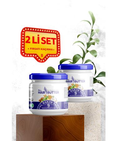 NLife 2 Li Hair Butter Hair Care Cream 9 Herbal Oil Mixture 2x190 ml