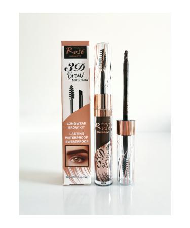 AILY COSMETICS Rose 3D Brow Eyebrow Mascara - Long Lasting Eyebrow Kit