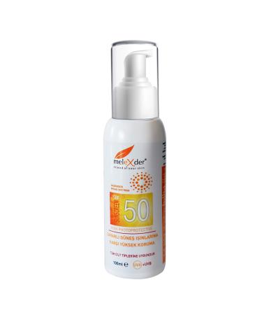 MELEXDER Sun Cream Spf50 High Protection 100 ml - Buy Online on GoSupps.com