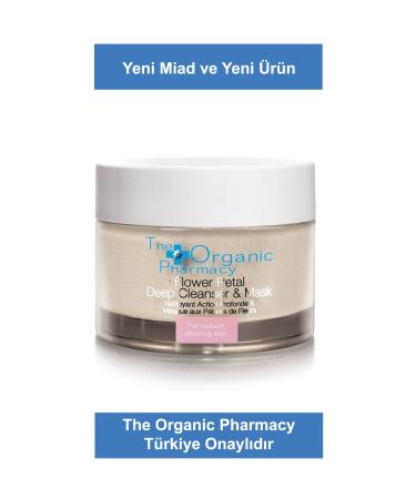 The Organic Pharmacy Flower Petal Deep Cleanser & Mask 40gr (New Product Long Term)