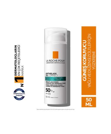La Roche Posay Anthelios Oil Correct SPF50 Face Sun Cream for Oily and Irregular Skin 50 ml - Buy Online on GoSupps.com