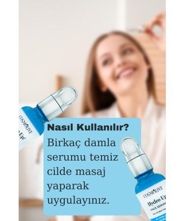 Cosmolive Hyaluronic Acid Peptide Face Serum Anti-Aging Anti-Wrinkle Lifting Collagen Moisturizing Serum - Buy Online on GoSupps.com