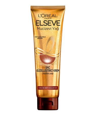Elseve L'or al Paris Miracle Oil Hair Beautifying Cream 150 ml - Dry and Coarse Hair - Buy Online on GoSupps.com