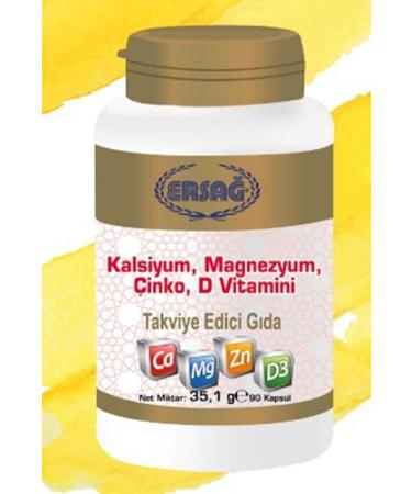 Ersa Calcium Magnesium Zinc Vitamin D