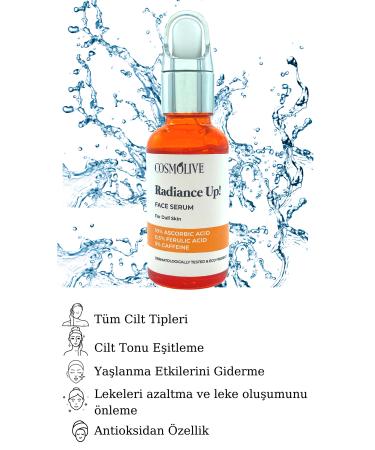 Cosmolive Anti-Blemish Vitamin C Face Serum Skin Tone Equalizer Brightening Acne Scar Serum - Buy Online on GoSupps.com