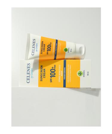 Celenes by Sweden Herbal Sun Protection Cream 100 Max Spf 50ml / All Skin Types - Buy Online on GoSupps.com