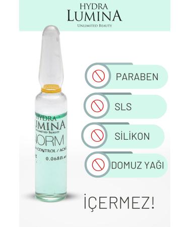 HYDRA LUMINA NORM ANTI-ACNE SKIN CARE AMPOULE 6 PIECES - Buy Online on GoSupps.com