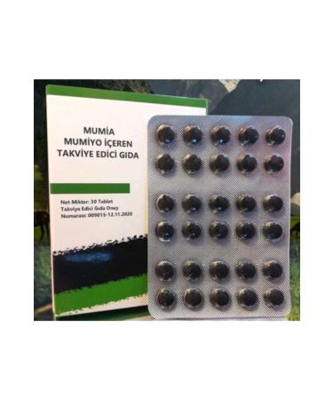 MUMIA SUPPLEMENTARY FOOD CONTAINING MUMIO Mumio Supplementary Food 30 Tablets