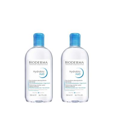 Bioderma Hydrabio H2O Face and Make-up Cleansing Water 500 ml Double Pack