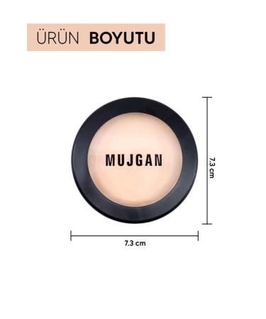MUJGAN Matte Powder No:16 - Buy Online on GoSupps.com