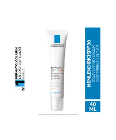 La Roche Posay Effaclar Duo + SPF30 Protective Anti-Imperfection Cream for Oily and Irregular Skin 40 ml