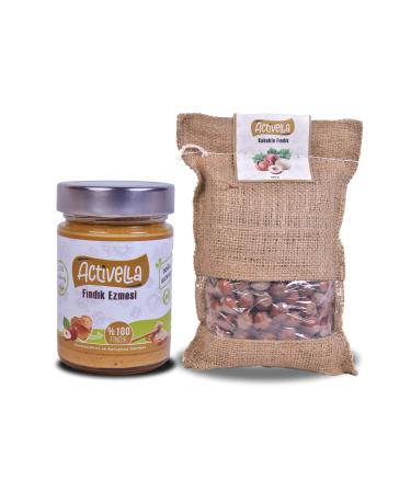 Activella Sugar-Free Hazelnut Paste 320gr 0 Hazelnut + Shelled Hazelnut 500gr