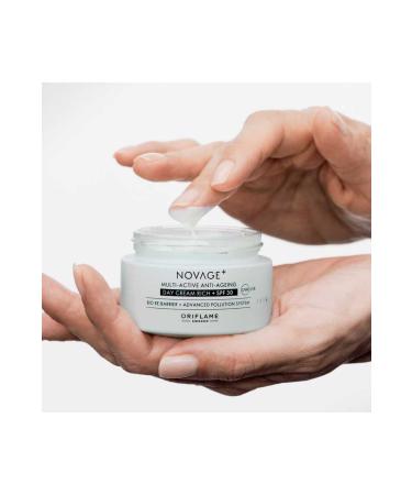 Oriflame Novage+ Multi-Active Anti-Aging Night Cream Light - Buy Online on GoSupps.com