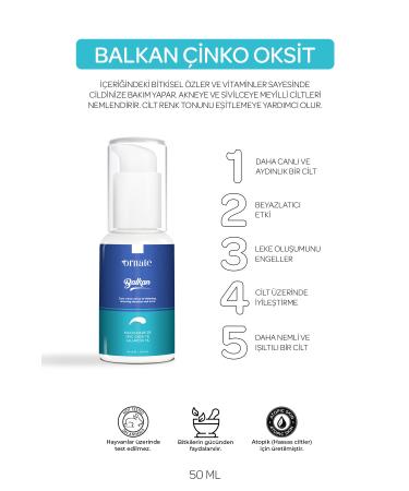 ORNATE Balkan Anti-Acne Whitening and Moisturizing Blemish Cream - Buy Online on GoSupps.com