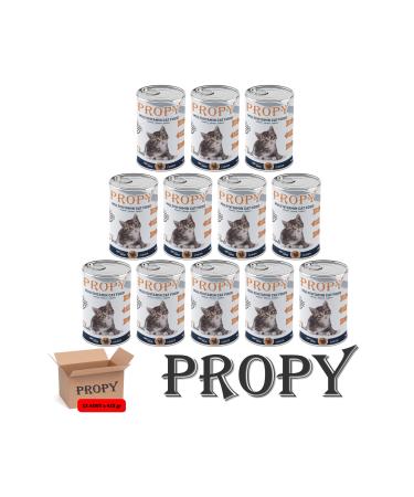 PROPY TACUK MEAT KITTEN CAT CANNED FOOD 415 GR X 12 PIECES