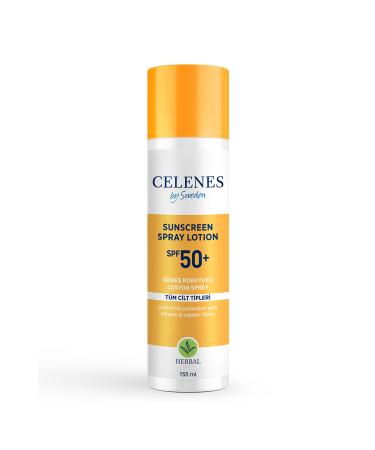Celenes by Sweden Herbal Sunscreen Lotion Spray 50 Spf Kids - Buy Online on GoSupps.com