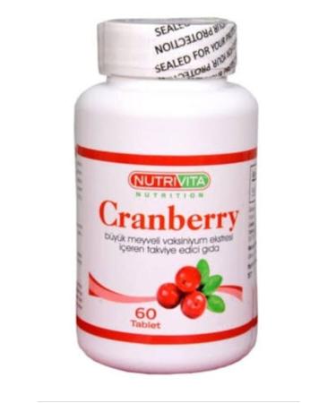 Nutrivita Nutrition Nutrivita Craberry 500mg 60 Tablets