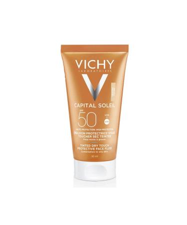 Vichy Capital Soleil SPF50+ Sunscreen BB Emulsion 50 ml - Tinted - Buy Online on GoSupps.com