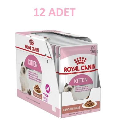 Royal Canin Kitten Gravy Pouch 85 G x 12 Pcs