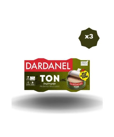 Dardanel OLIVE OIL TUNA B. 2X140 GR x 3 PIECES