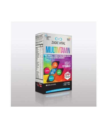 Zade Vital Multivitamin 30 Capsules