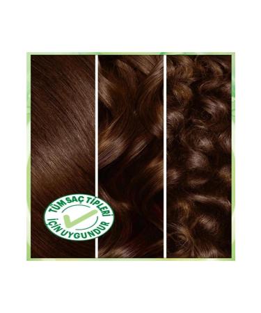 Garnier Nutrisse Intense Nourishing Permanent Cream Hair Dye 5.3 Golden Caramel Brown - Buy Online on GoSupps.com