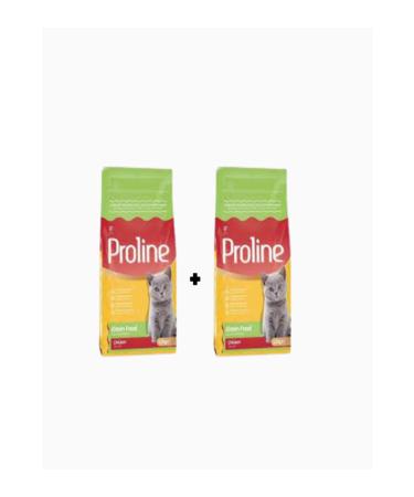 PROLINE Pro Line ProLine Kitten Chicken Kitten Cat Food 1.2 Kg +1.2 Kg