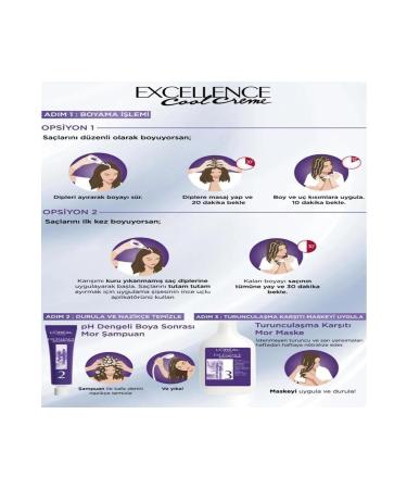 L'Oreal Paris Loreal Paris Excellence Cool Creme Hair Dye 3.11 Extra Ash Dark Brown - Buy Online on GoSupps.com
