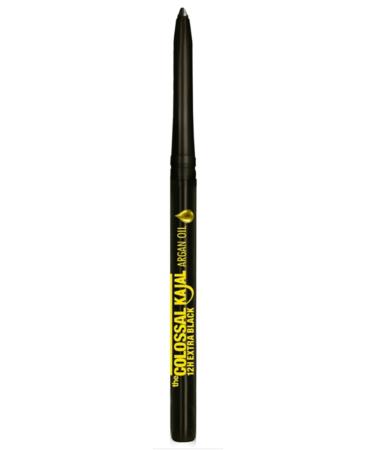Maybelline New York Black Eye Pencil with Argan Oil - Colossal Kajal Liner Extra Black New - Buy Online on GoSupps.com