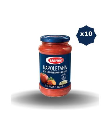 Barilla BARILLA NAPOLATEN PASTA SAUCE 400 GR X 10 PIECES