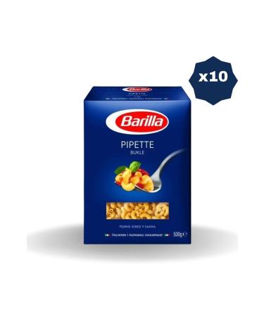 Barilla BARILLA BUCKLE PIPETTE PASTA 500 GR X 10 Pcs.
