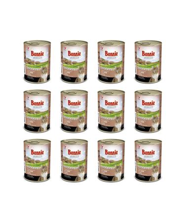 Bonnie Liver Adult Cat Canned Food 415 gr X 12 Pieces