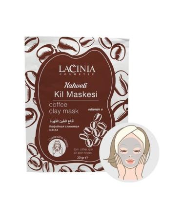 Lacinia Coffee Clay Mask (single use package)