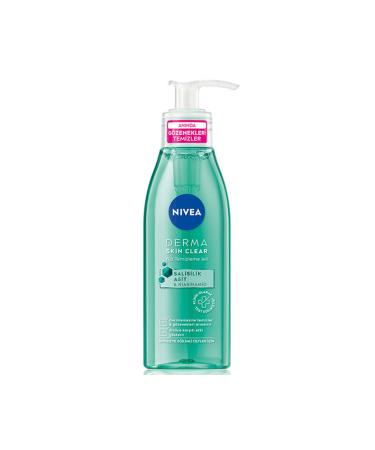 NIVEA Derma Skin Clear Anti-Acne Facial Cleansing Gel 150ml..Dermo_