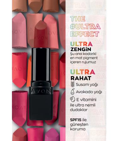 Avon Ultra Matte Lipstick Red Supreme - Buy Online on GoSupps.com