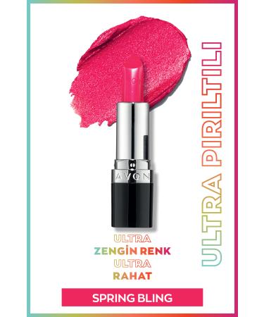 Avon Ultra Shimmer Lipstick - Spring Bling