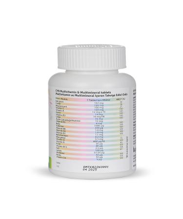 CYB Control Your Body CYB Multivitamins and Minerals TR - Buy Online on GoSupps.com
